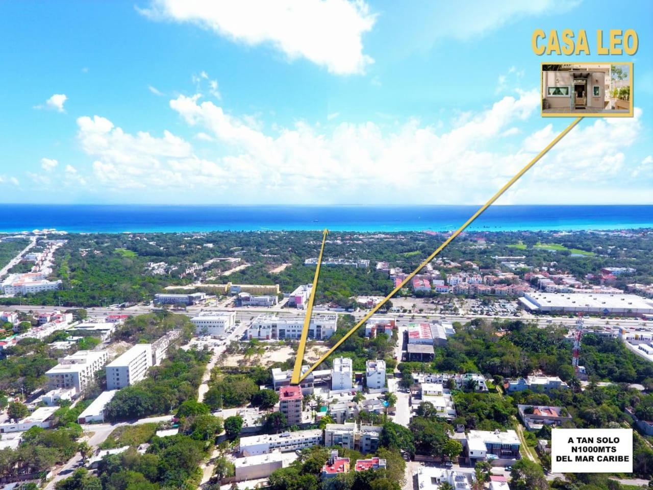Casa Leo Aparthotel Playa del Carmen Exteriör bild